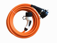 EV cable extension lead Type 2 to Type 2, 10 or 20 meters long, 32amp