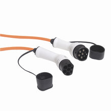 3-phase EV Charging Cable - 5 or 10 meters - Type 2 to Type 2 - 22kw / 32amp
