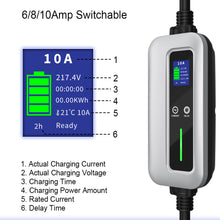 Audi E-Tron Charger, Home Charging Cable - 10amp EVSE - 5, 10, 15 or 20 meters long - UK to Type 2