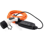 Abarth 500e EV Charger, Home Charging Cable - 10amp EVSE - 5, 10, 15, 20 meters long - UK to Type 2