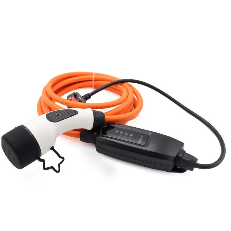 Mercedes EQE 300 EV Charger, Charging Cable - 10amp EVSE - 5, 10, 15 or 20 meters long - UK to Type 2