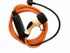 Fisker Ocean EV Charger, Home Charging Cable - 10amp EVSE - 5, 10, 15, 20 meters long - UK to Type 2
