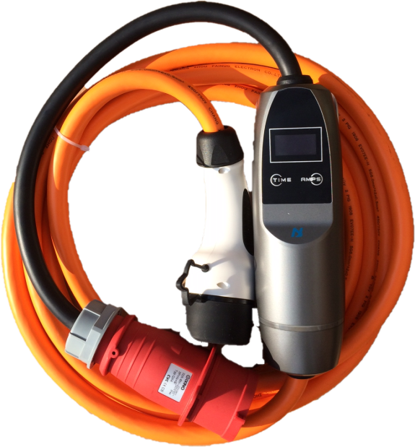 22kw 3 PHASE EV Charging Cable Charger KHONS brand Commando CEE to Type 2 32amp 5m or 10m long