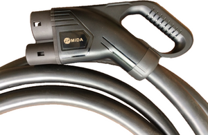 CCS DC Rapid Charge EV Connector Handset with 6 meters 150A DC Charging Cable pre-fitted, Type 2 Combo (IEC 62196-3)