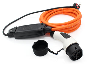 MINI Countryman phev EV Charger, Charging Cable - 10amp EVSE - 5, 10, 15 or 20 meters long - UK to Type 2