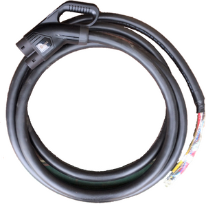 CCS DC Rapid Charge EV Connector Handset with 6 meters 150A DC Charging Cable pre-fitted, Type 2 Combo (IEC 62196-3)